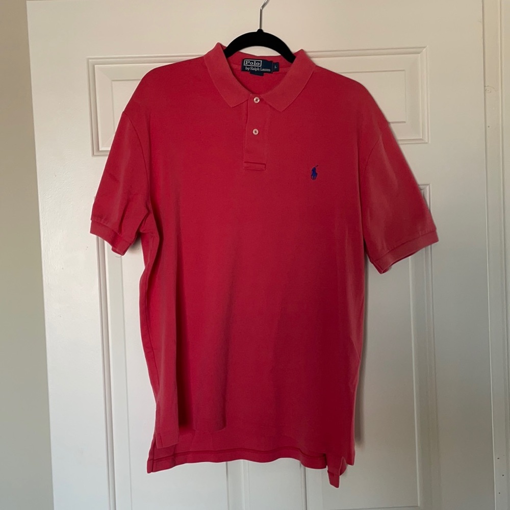 Ralph Lauren Polo Shirt - Light Red